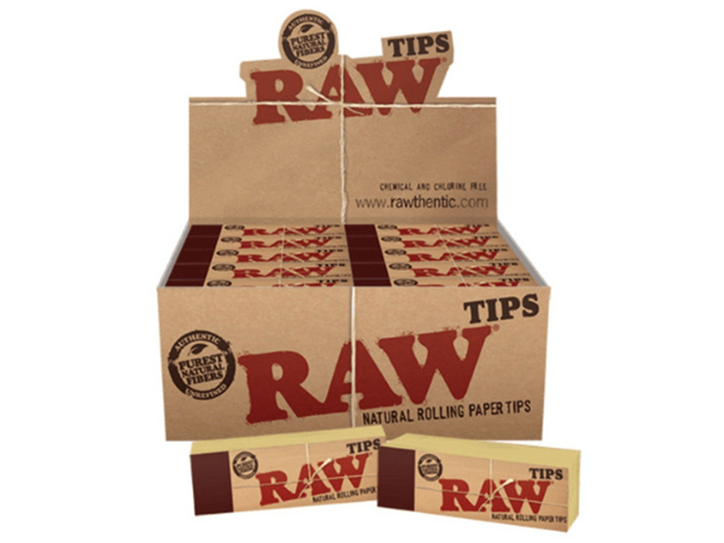 RAW Classic Standard Rolling Tips - VIR Wholesale