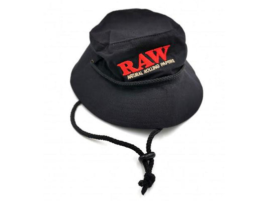 RAW - Clothing - Black Bucket Hat - VIR Wholesale