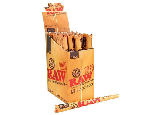 RAW Emperador Cones Full Box - VIR Wholesale