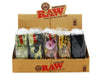 RAW Metal Tin Paper Case- 5 Assorted Designs- - 30 Per Box - VIR Wholesale