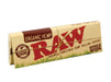 RAW Organic Single Wide Standard Size Rolling Papers - VIR Wholesale