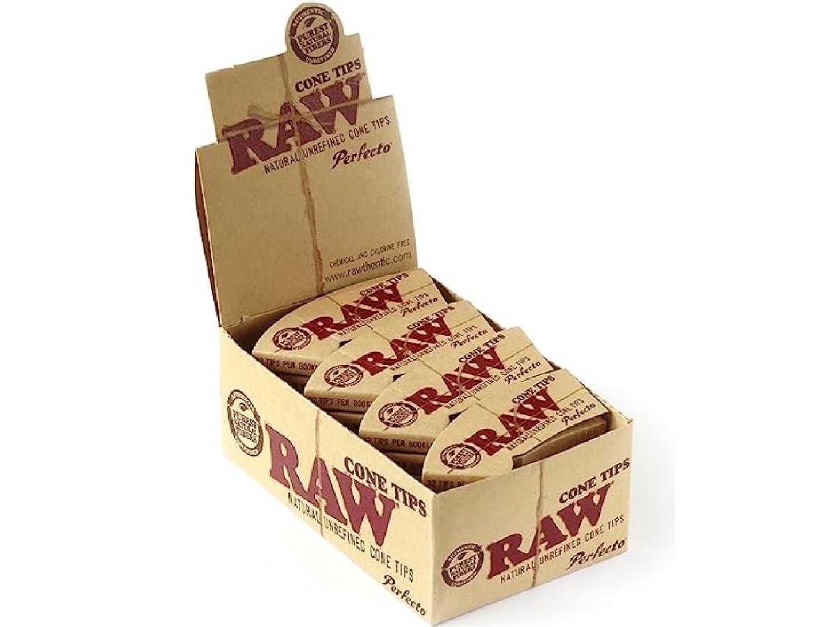 RAW Perfecto Cone Tips - 24 x 32 - VIR Wholesale
