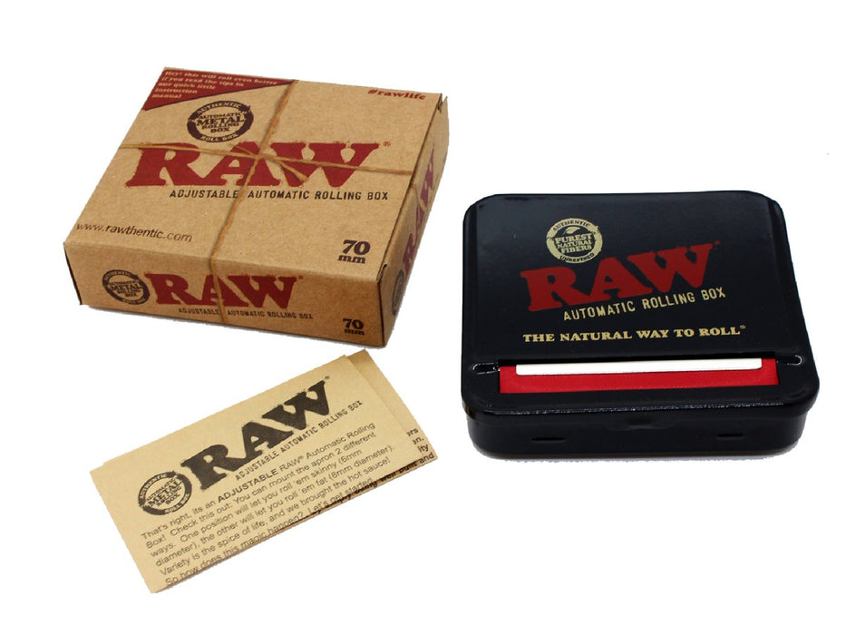 Raw Rizzller Box RAW Roller 70mm Automatic Roll Box — VIR Wholesale