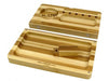 RAW Rolling Limited Edition Striped Bamboo Backflip Tray - VIR Wholesale