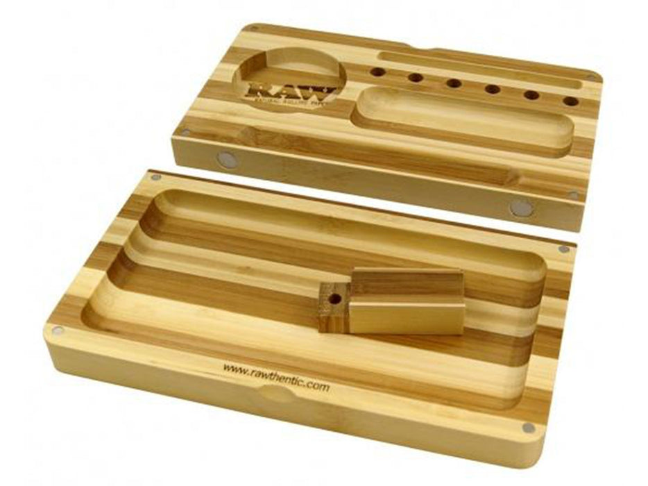 RAW Rolling Limited Edition Striped Bamboo Backflip Tray - VIR Wholesale