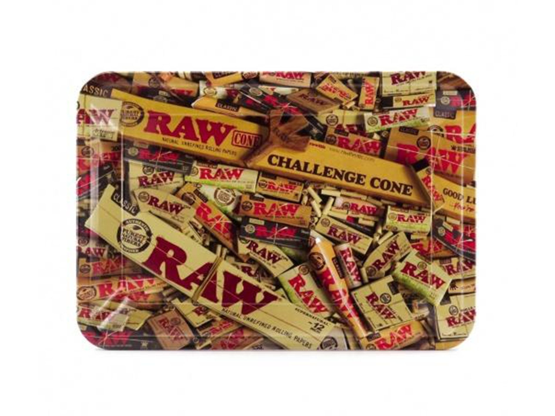RAW Rolling Mix Mini Metal Tray - VIR Wholesale