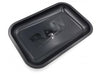 RAW Rolling Murdered Matte Black Small Metal Rolling Tray - VIR Wholesale