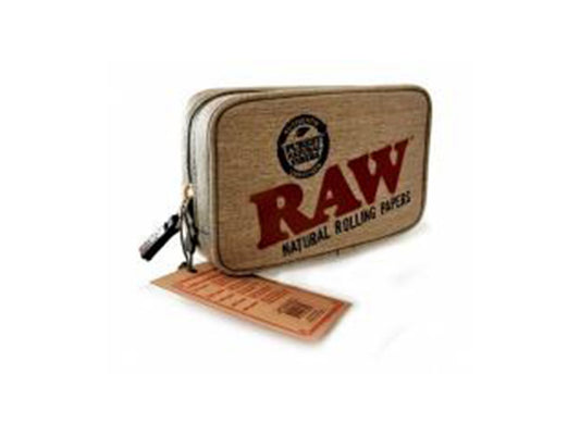 RAW Smell Proof Smokers Pouch - Medium - VIR Wholesale