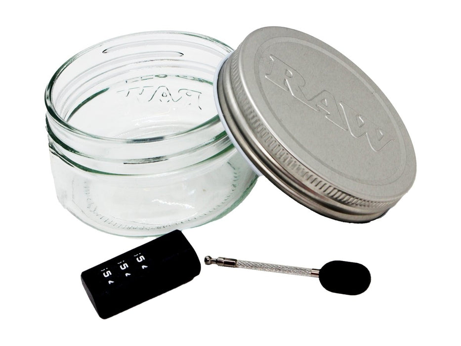 RAW Smellproof Cozy & Jar - 6oz - VIR Wholesale
