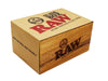 RAW Wooden Storage Box With Slide Top Lid - VIR Wholesale