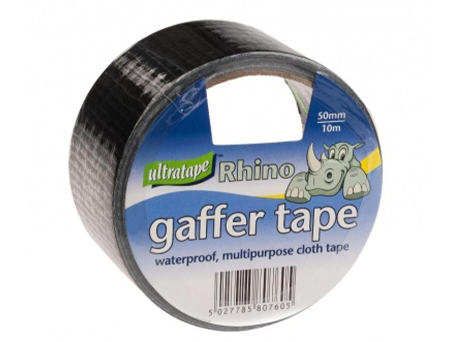 RHINO Cloth Tape Black 50mmX10m - VIR Wholesale