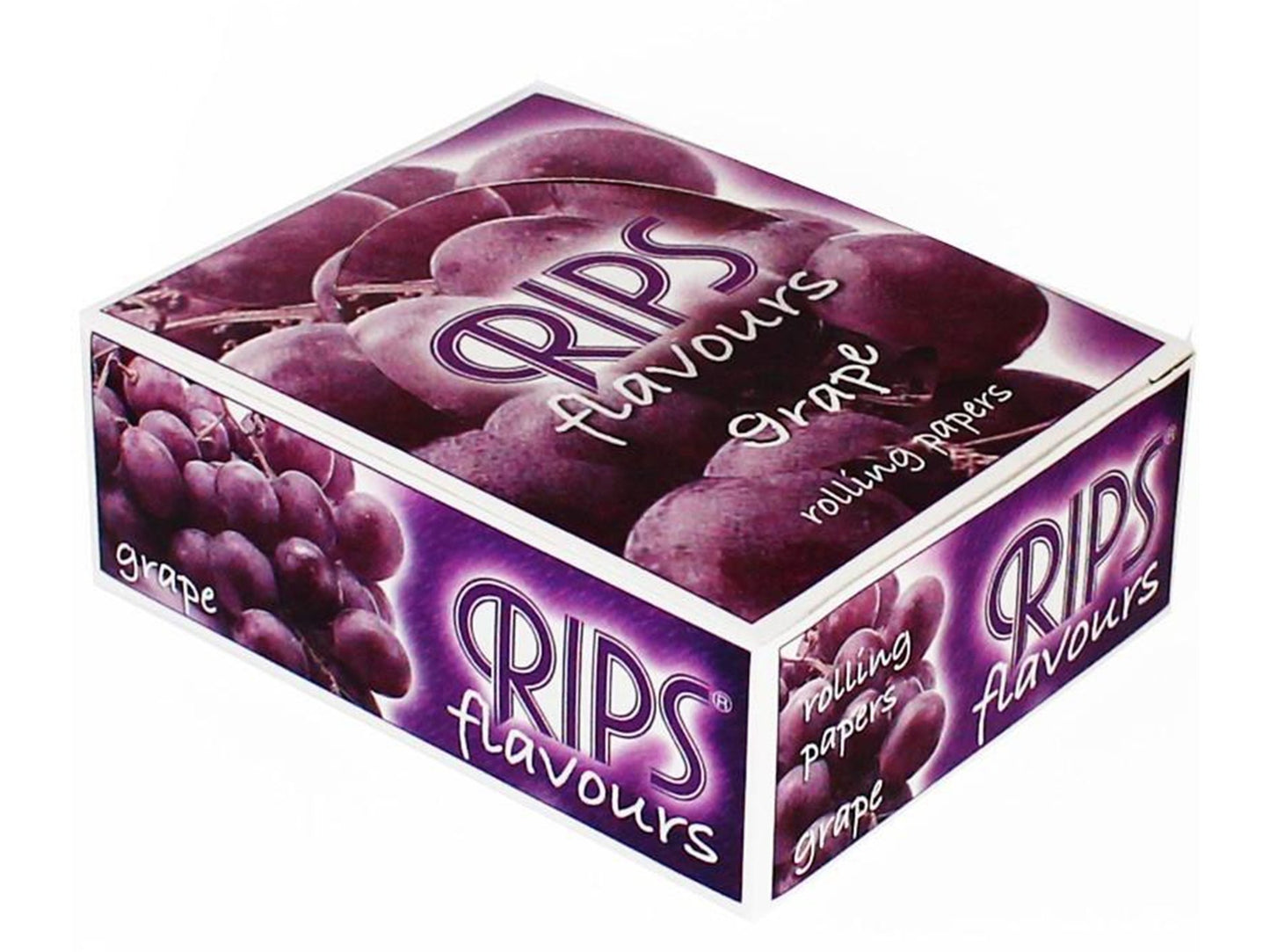 RIPS Grape Flavoured 4m Slim Rolls - 24 per Box - VIR Wholesale