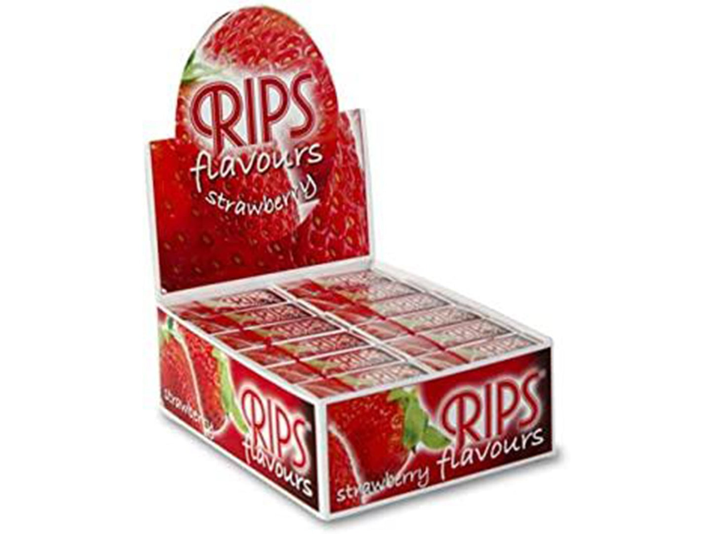 RIPS Strawberry Flavoured 4m Slim Rolls - VIR Wholesale