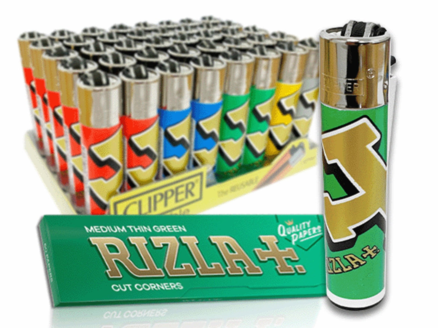 RIZLA CLIPPER Lighters - VIR Wholesale