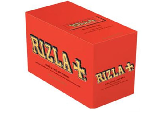 RIZLA Red Standard 100 Booklets Per Box - VIR Wholesale