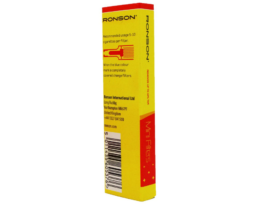 RONSON - Mini Filters - 300 Per Box - VIR Wholesale