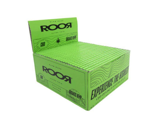 ROOR CBD Gum Organic Hemp Rolling Papers - VIR Wholesale