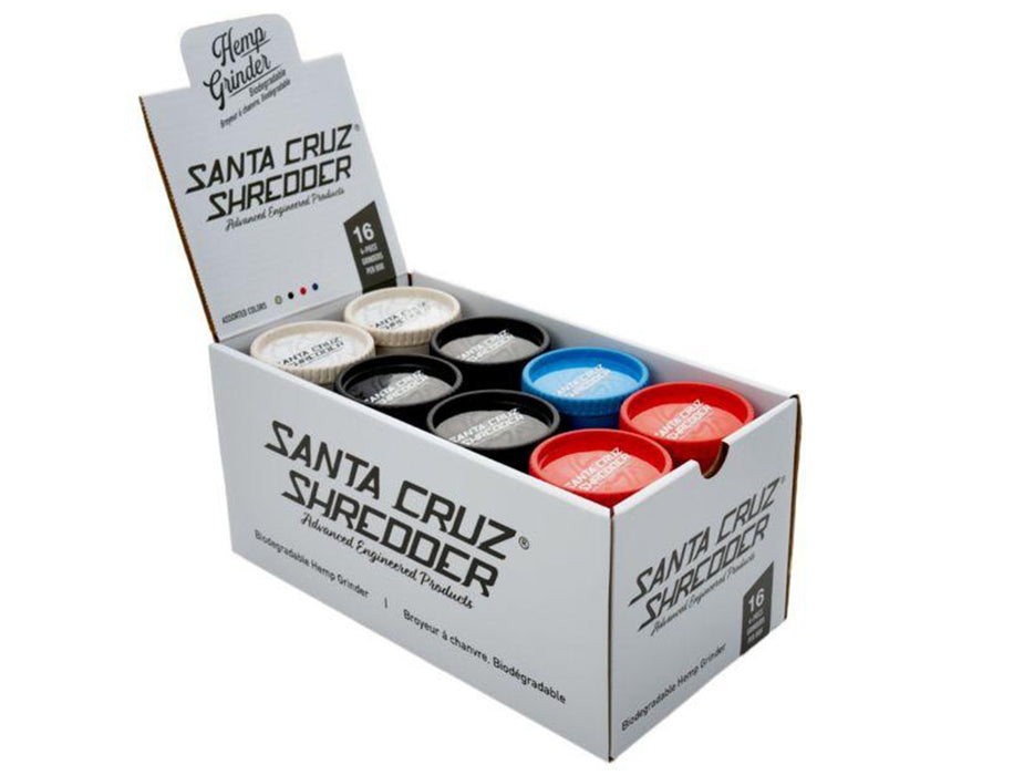 SANTA CRUZ Shredder Hemp Grinder - 4 Piece ( Single Grinder ) - VIR Wholesale