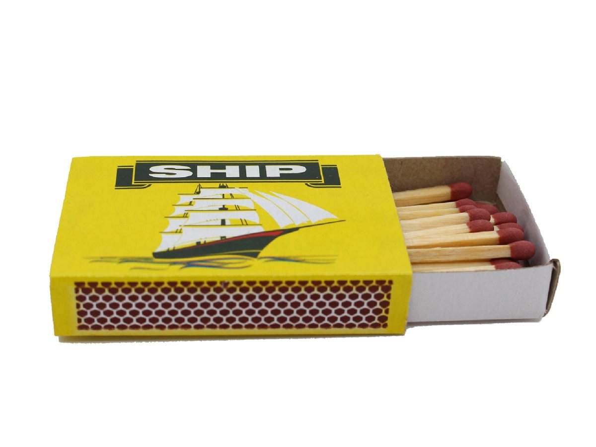 SHIP Safety Matches (1000) - VIR Wholesale