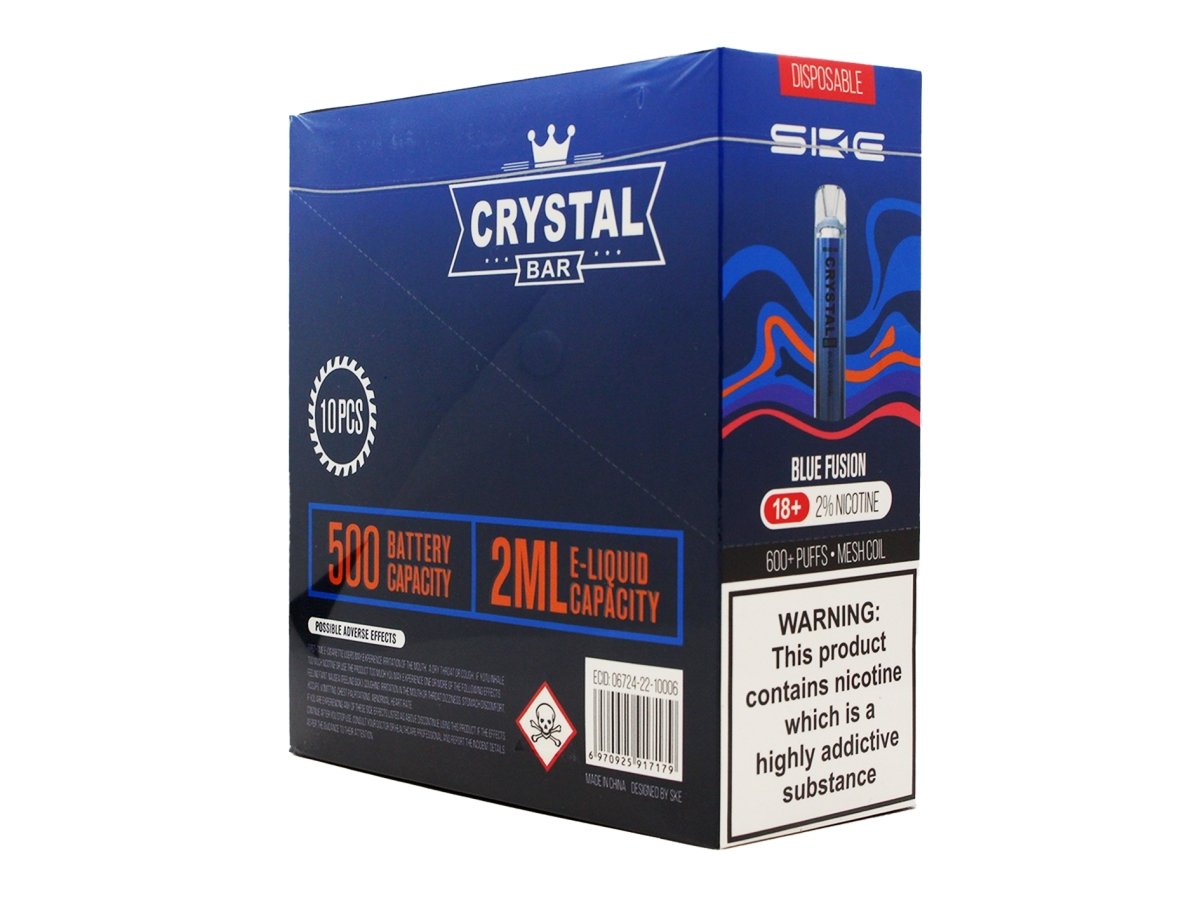New Hot Sell Crystal Bar Disposable Vape Pen Ecigs Transparent