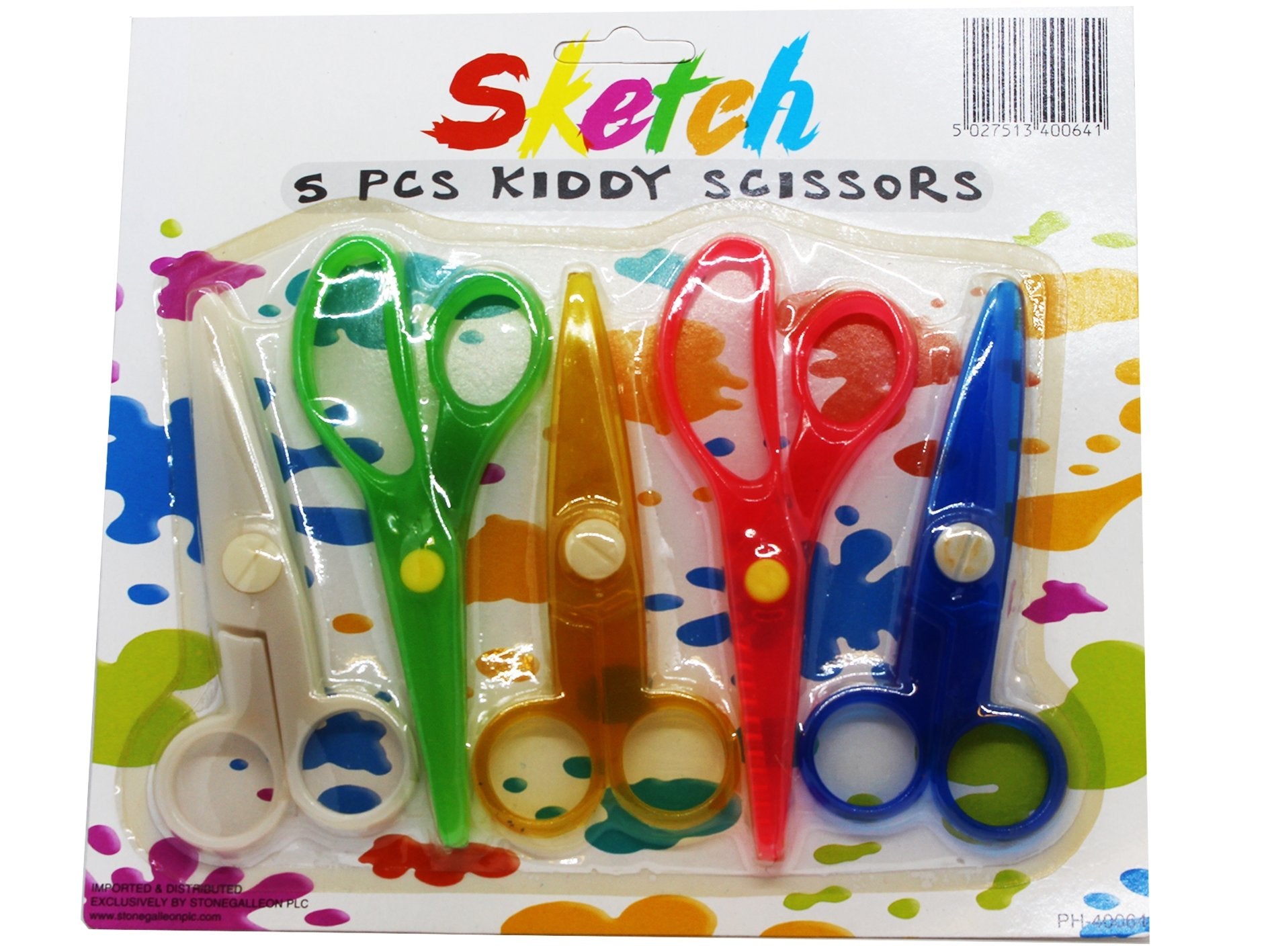 Sketch 5pcs Kiddy Scissors - VIR Wholesale