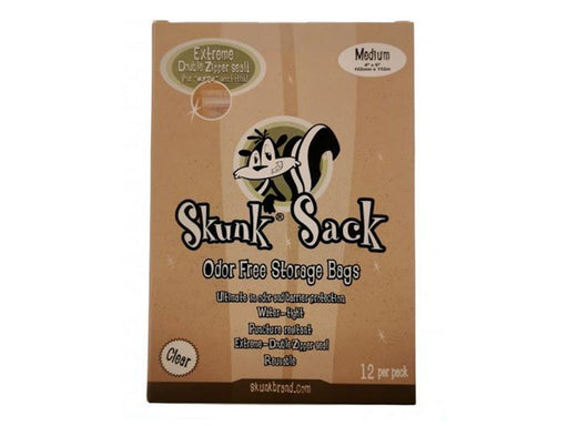 SKUNK SACK Extreme Double Zipper Seal Bags Clear - VIR Wholesale