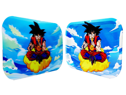 SMOKE ARSENAL Trays Medium Mixed Designs - Dragon Ball Z With 3D Cover - VIR Wholesale