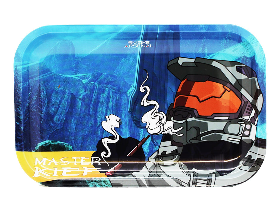 SMOKE ARSENAL Trays Medium Mixed Designs - Master Kief - VIR Wholesale