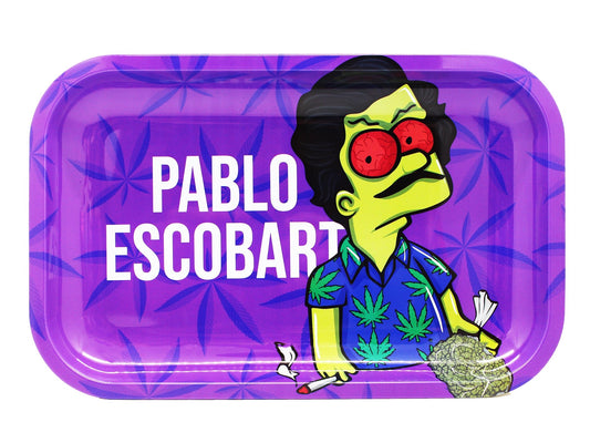 SMOKE ARSENAL Trays Medium Mixed Designs - Pablo Escobart - VIR Wholesale
