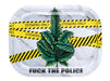 SMOKE ARSENAL Trays Small Mixed Designs - F The Police - VIR Wholesale