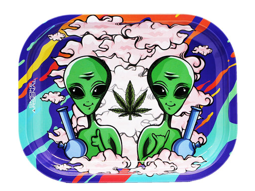 SMOKE ARSENAL Trays Small Mixed Designs - Outta This World - VIR Wholesale