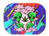 SMOKE ARSENAL Trays Small Mixed Designs - Outta This World With 3d Cover - VIR Wholesale