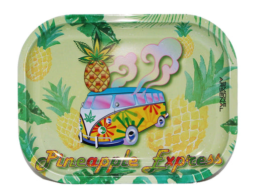 SMOKE ARSENAL Trays Small Mixed Designs - Pineapple Express - VIR Wholesale