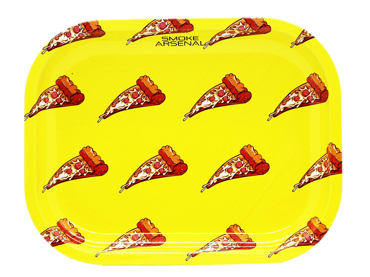 SMOKE ARSENAL Trays Small Mixed Designs - Pizza - VIR Wholesale