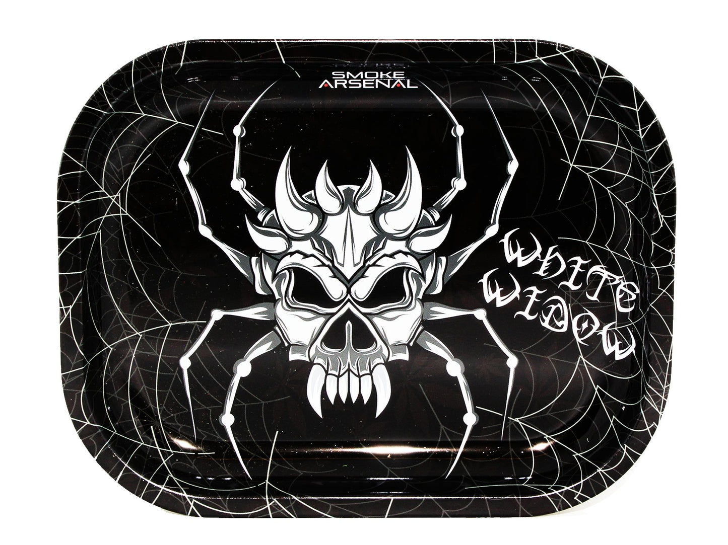 SMOKE ARSENAL Trays Small Mixed Designs - White Widow - VIR Wholesale