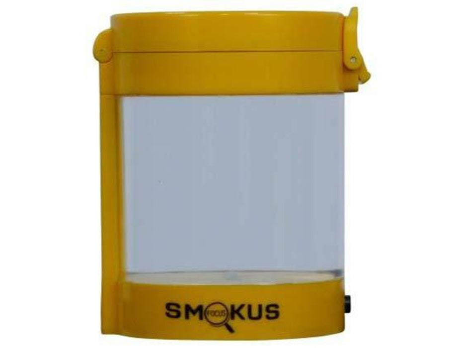 Smokus Focus Middleman Illuminated Magnifying Display Container Smokus Focus Middleman Display Container w/ LED and Dual Magnification - Many Colours - VIR Wholesale