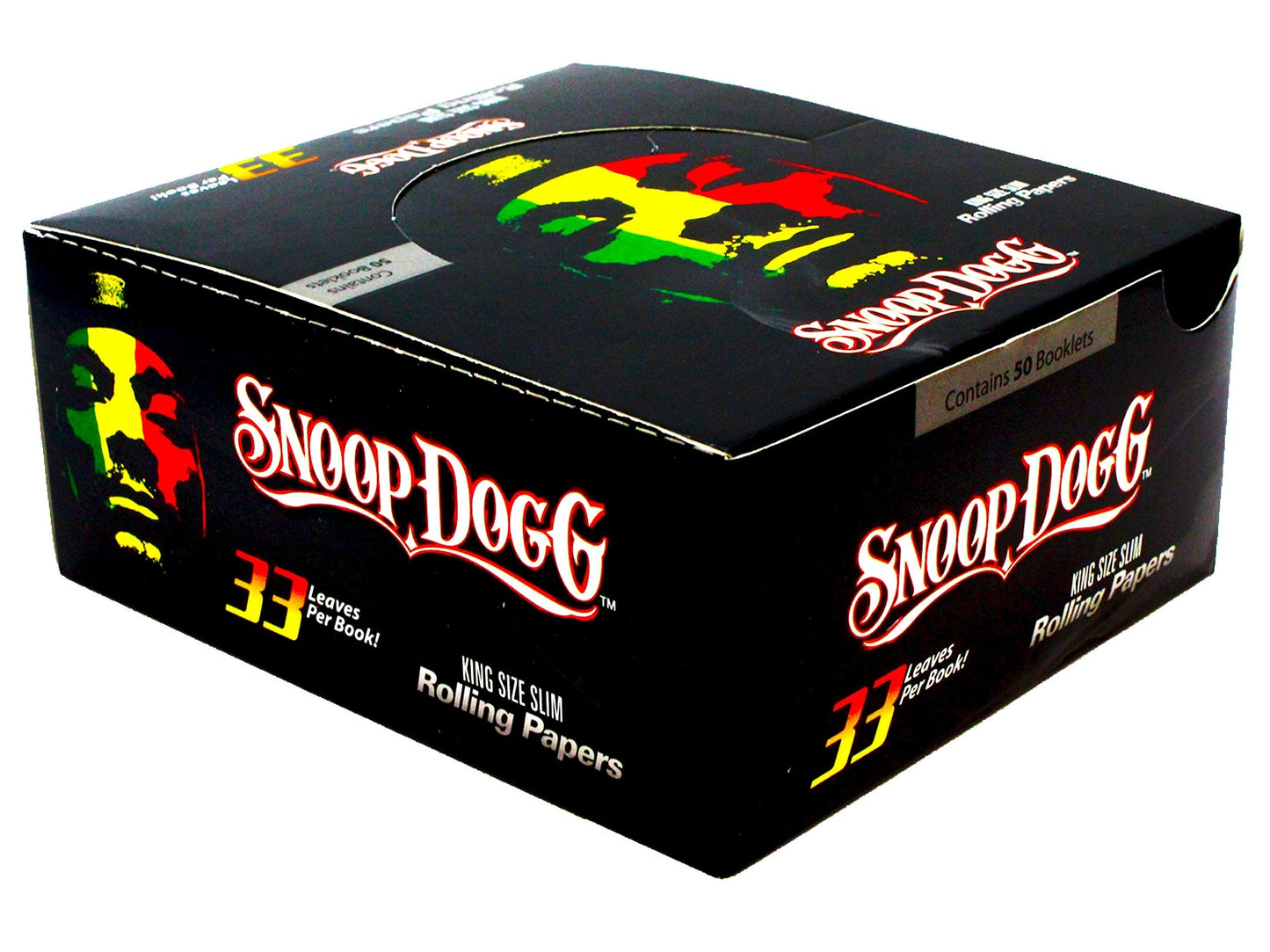 SNOOP DOGG Rolling Paper King Size Slim (50 Booklets Per Box) - VIR Wholesale