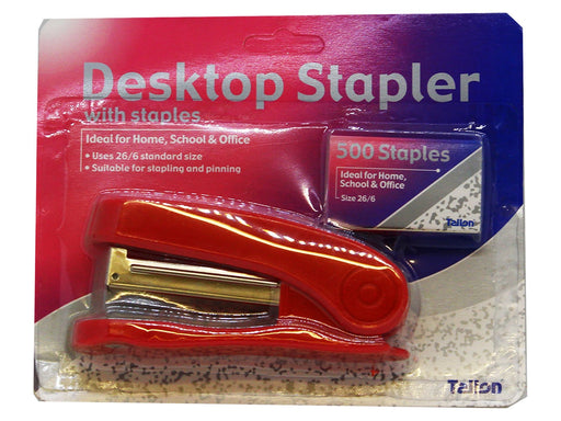 Stapler Set With 500 Refill Staples - VIR Wholesale
