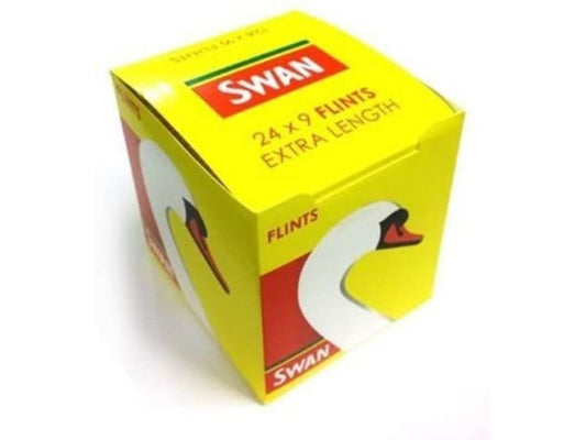 SWAN Lighter Flints 24 x 9 - VIR Wholesale