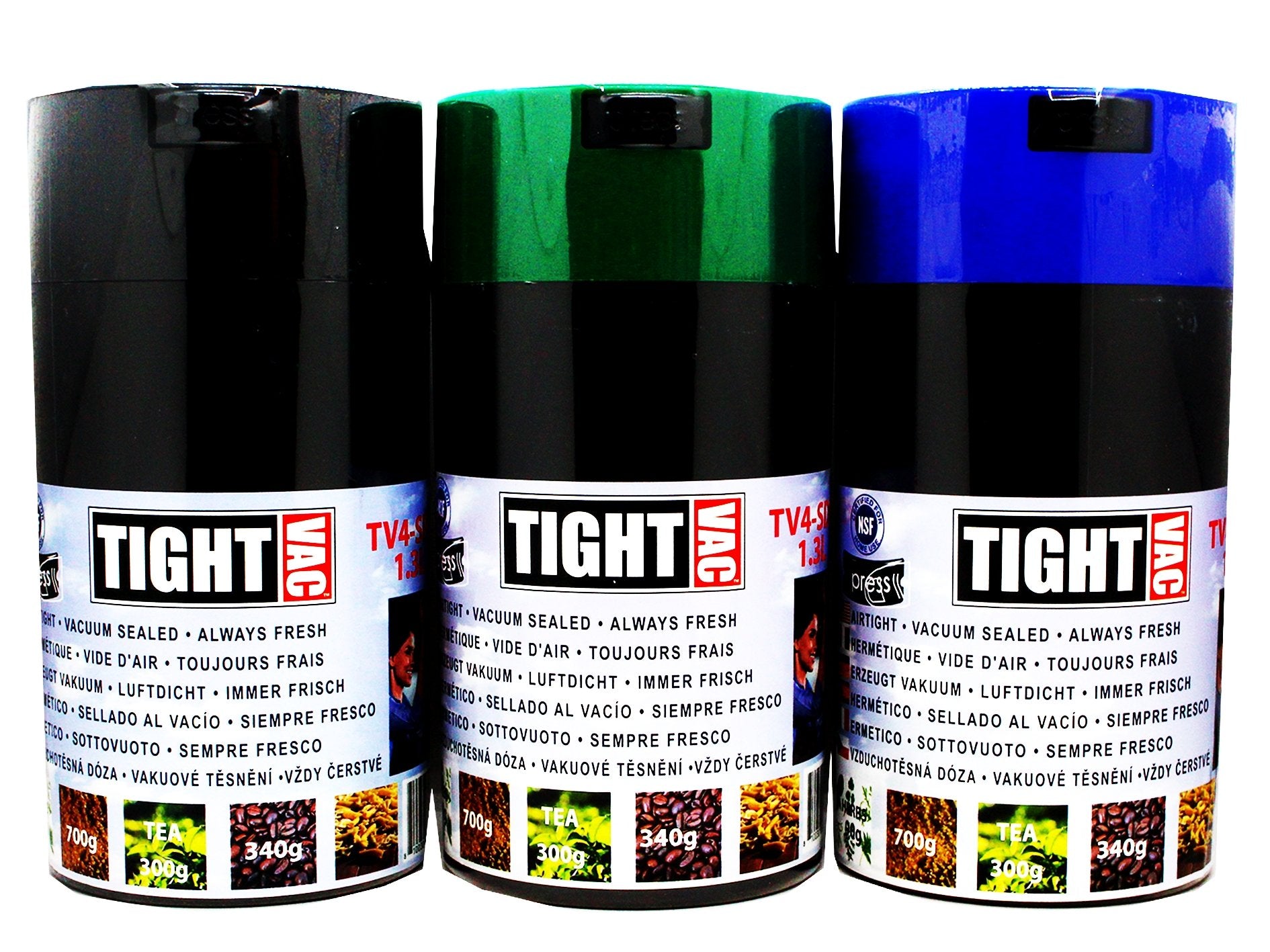 TIGHT VAC Airtight Container 1.3 Litre (Colours May Vary) - VIR Wholesale
