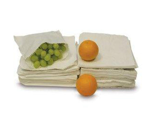 White Paper Bags 5" X 5" (1000) - VIR Wholesale